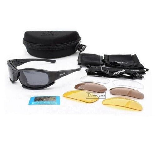 Tactical Haven ™ Polarized Tactical Daisy Military Sunglasses with 4 Lenses