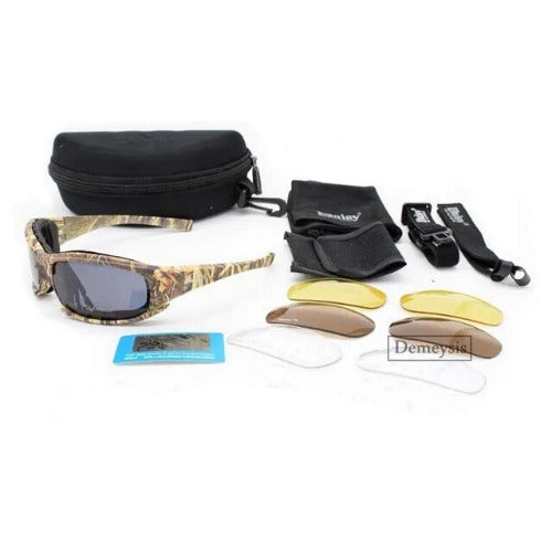 Tactical Haven ™ Polarized Tactical Daisy Military Sunglasses with 4 Lenses