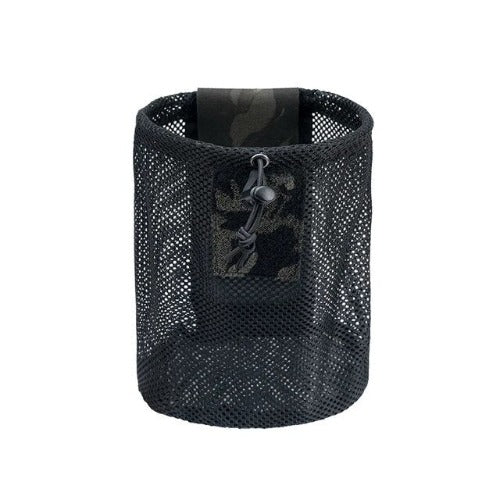 Tactical Haven ™ Nylon Mesh Folding Bag Compatible with MOLLE belt, with Drawstring flap 3595