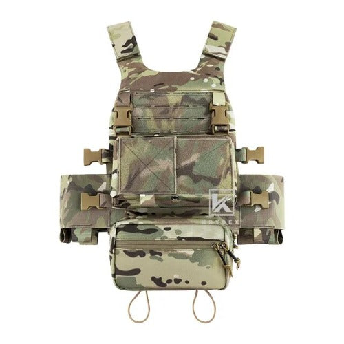 Tactical Haven™ KRYDEX is a reliable tactical vest designed to provide protection using armor.