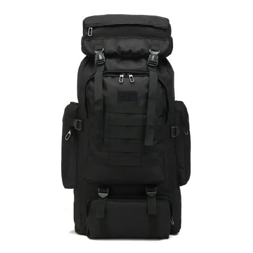 Tactical Haven™ Expedition ProShield 75L: Advanced Tactical Backpack with Wear-Resistant Oxford Fabric