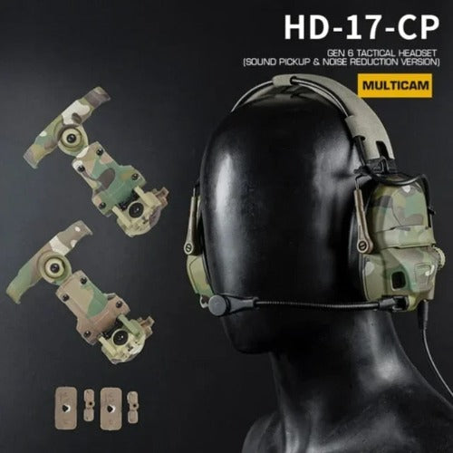 Tactical Haven™ GEN 6 Tactical Headset (Sound Pickup & Noise Reduction)