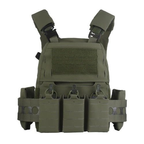 Tactical Haven ™ Ferro V5 FC PC Plate Carrier Tactical Vest - Modular body armor with MOLLE system