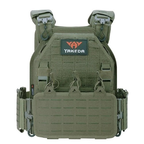 Tactical Haven ™ YAKEDA ProVent Tactical Vest: Quick-release and breathable lining