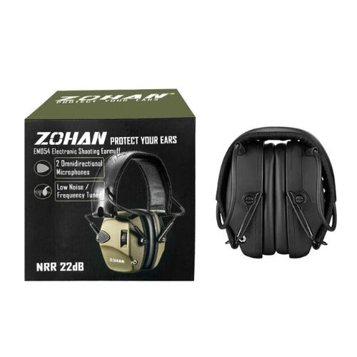 Tactical Haven™ ZOHAN Electronic hearing protection for shooting