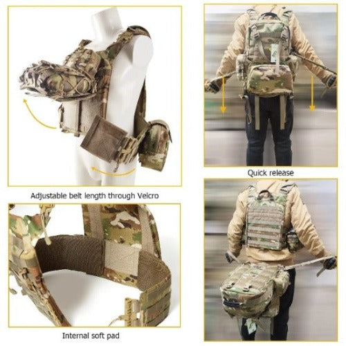 Tactical Haven™ Akmax Modular Assault Vest System (MAS)