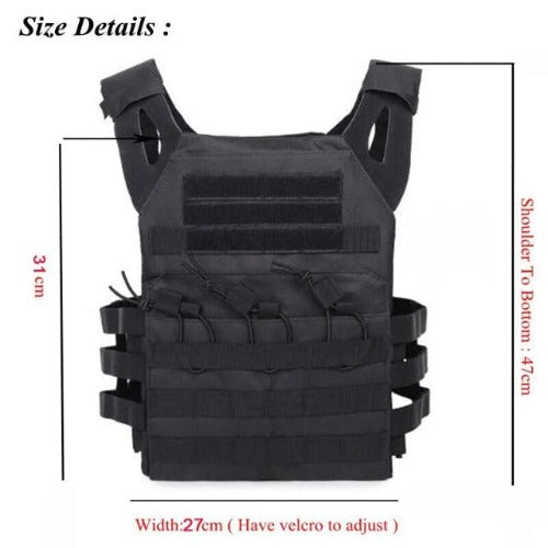 Tactical Haven™ 600D Oxford Cloth Body Armor Adjustable Molle Vest