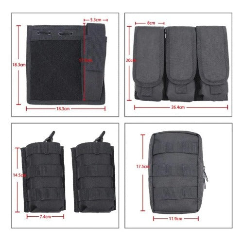 Tactical Haven™ Molle Tactical Vest - Plate Carrier