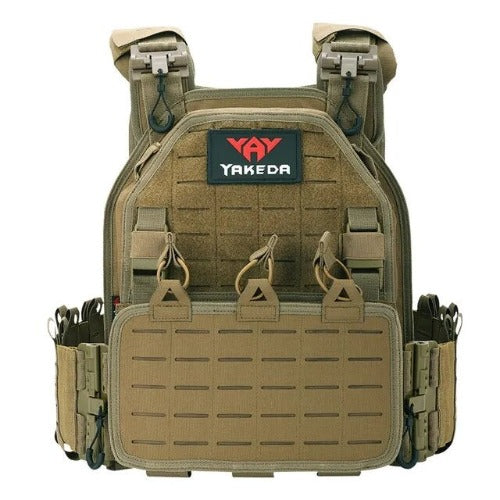 Tactical Haven ™ YAKEDA ProVent Tactical Vest: Quick-release and breathable lining