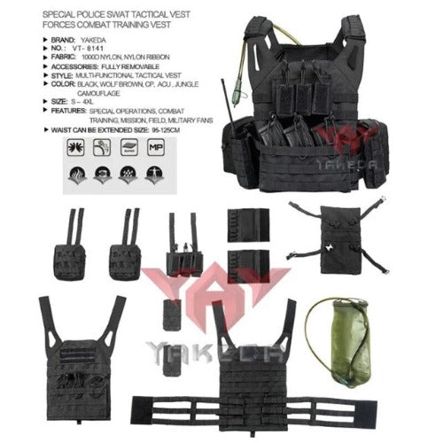 Tactical Haven™ StratoGuard Tactical Hunter Vest with Hydration Pack