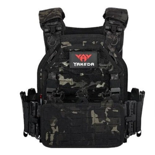 Tactical Haven ™ YAKEDA ProVent Tactical Vest: Quick-release and breathable lining