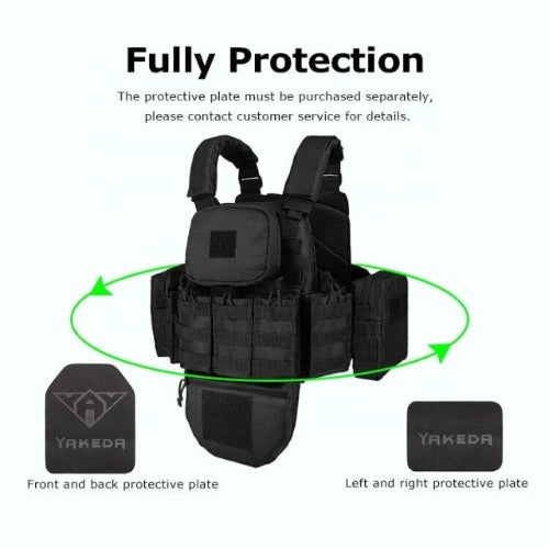 Tactical Haven™ YAKEDA Plate Carrier Tactical Vest