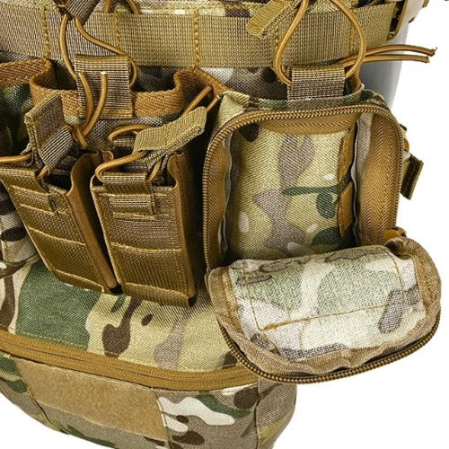 Tactical Haven™ Chest Rig: Vest with Molle System and Magazine Pouch