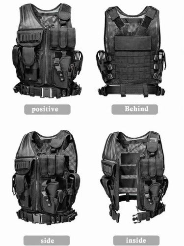 Tactical Haven™ Tactical vest with Molle fastening system