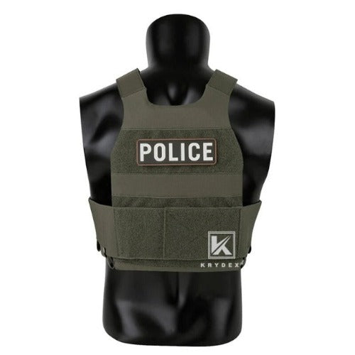 Tactical Haven™ KRYDEX is a reliable tactical vest designed to provide protection using armor.