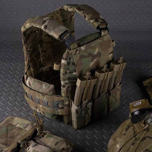 Tactical Haven ™ Ferro V5 FC PC Plate Carrier Tactical Vest - Modular body armor with MOLLE system