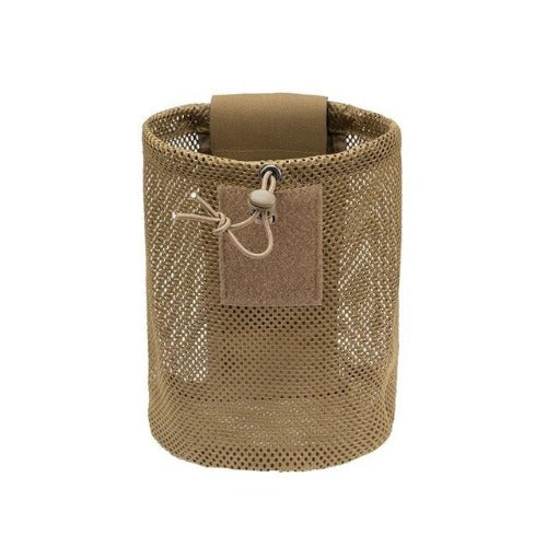 Tactical Haven ™ Nylon Mesh Folding Bag Compatible with MOLLE belt, with Drawstring flap 3595