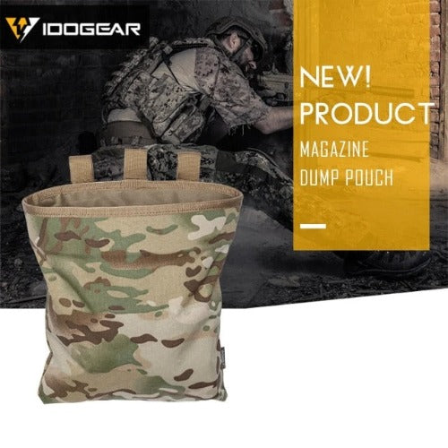 Tactical Haven™  IDOGEAR MOLLE Magazine Dump Pouch Recycling Bag Storage Bag 3550