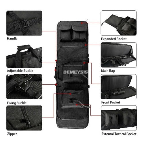 Tactical Haven™ Tactical Rifle Case - Sniper, Range Gun Bag