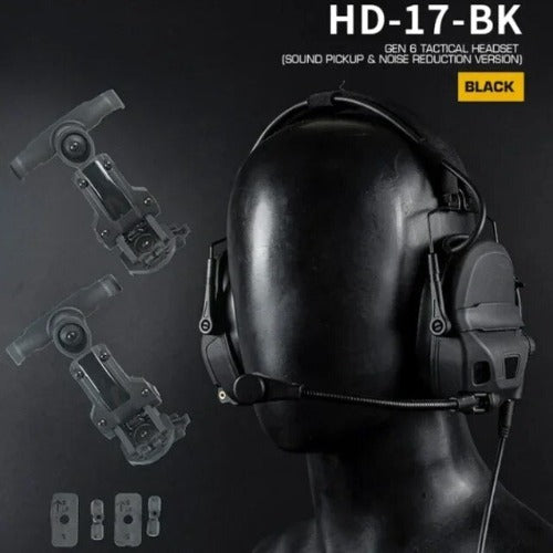 Tactical Haven™ GEN 6 Tactical Headset (Sound Pickup & Noise Reduction)