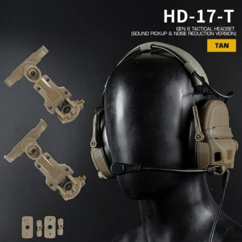 Tactical Haven™ GEN 6 Tactical Headset (Sound Pickup & Noise Reduction)