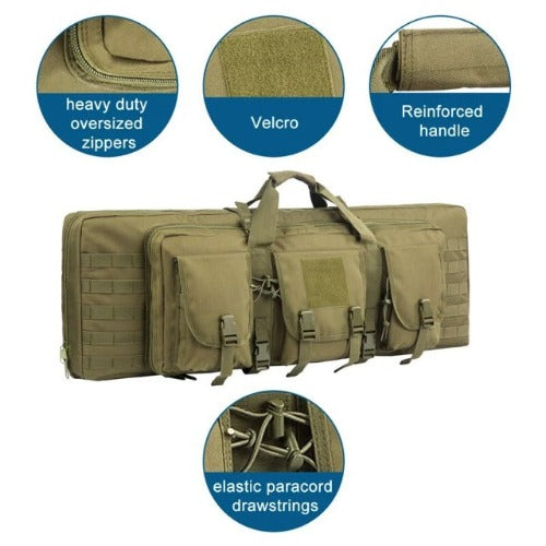 Tactical Haven™ Tactical double rifle case