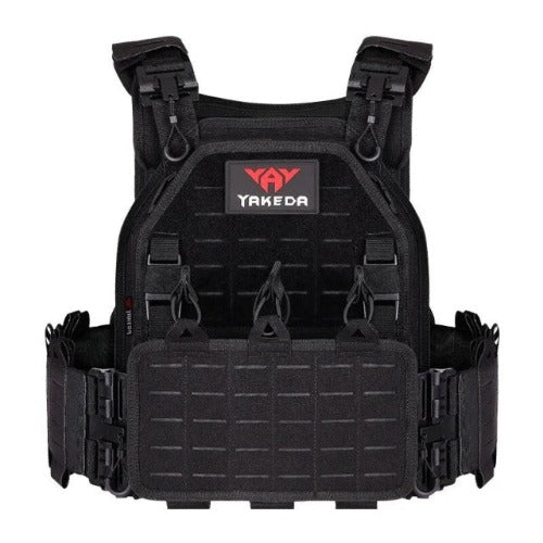 Tactical Haven ™ YAKEDA ProVent Tactical Vest: Quick-release and breathable lining