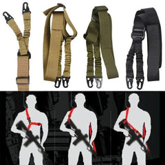 Tactical Haven™ One Single Point Adjustable Bungee for Rifle Gun Sling Strap Hook