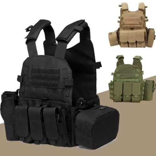 Tactical Haven™ Nylon Pouch Molle Gear Tactical Vest