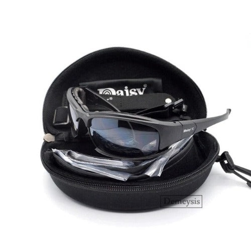 Tactical Haven ™ Polarized Tactical Daisy Military Sunglasses with 4 Lenses