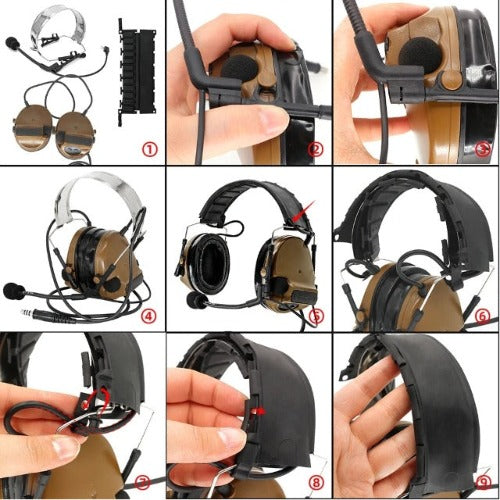 Tactical Haven™ TAC-SKY COMTAC III: Tactical Headset