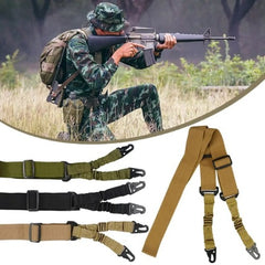 Tactical Haven™ One Single Point Adjustable Bungee for Rifle Gun Sling Strap Hook