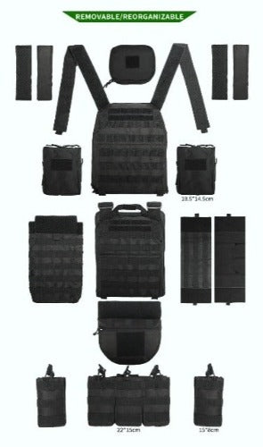 Tactical Haven™ YAKEDA Plate Carrier Tactical Vest