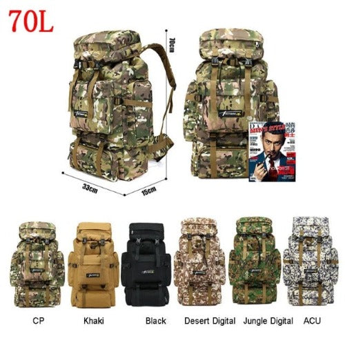 Tactical Haven™ Multifunctional Waterproof Tactical Backpack