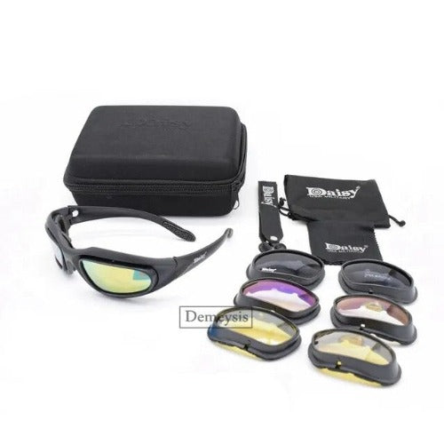 Tactical Haven ™ Polarized Tactical Daisy Military Sunglasses with 4 Lenses