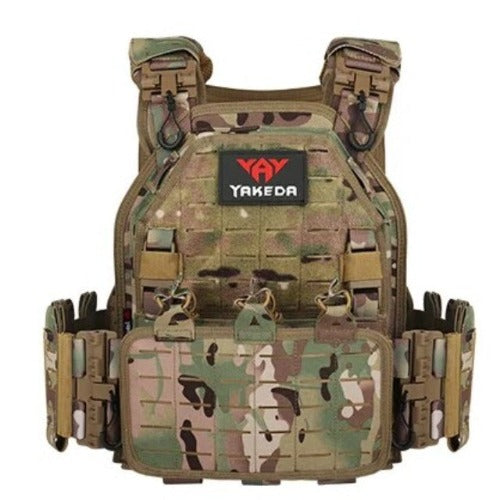 Tactical Haven ™ YAKEDA ProVent Tactical Vest: Quick-release and breathable lining