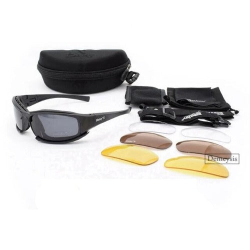 Tactical Haven ™ Polarized Tactical Daisy Military Sunglasses with 4 Lenses