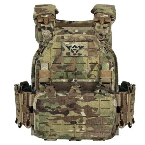 Tactical Haven ™ YAKEDA ProVent Tactical Vest: Quick-release and breathable lining