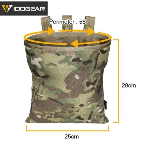 Tactical Haven™  IDOGEAR MOLLE Magazine Dump Pouch Recycling Bag Storage Bag 3550