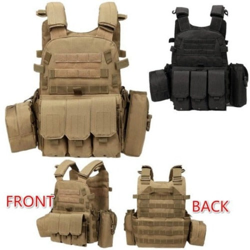 Tactical Haven™ Nylon Pouch Molle Gear Tactical Vest