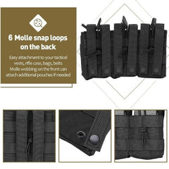 Tactical Haven™ Mag Pouch - Open-Top Double-Layer Design