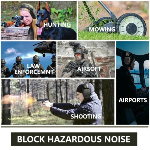 Tactical Haven™ ZOHAN Electronic hearing protection for shooting