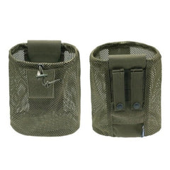 Tactical Haven ™ Nylon Mesh Folding Bag Compatible with MOLLE belt, with Drawstring flap 3595