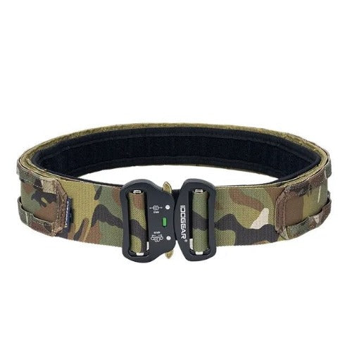 Tactical Haven™ IDOGEAR Two-in-One 2" Tactical Belt Combat Quick Release Metal Buckle Mens MOLLE Belts