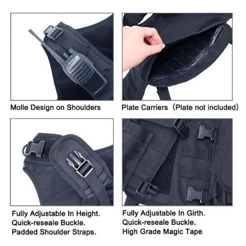 Tactical Haven™ Molle Tactical Vest - Plate Carrier