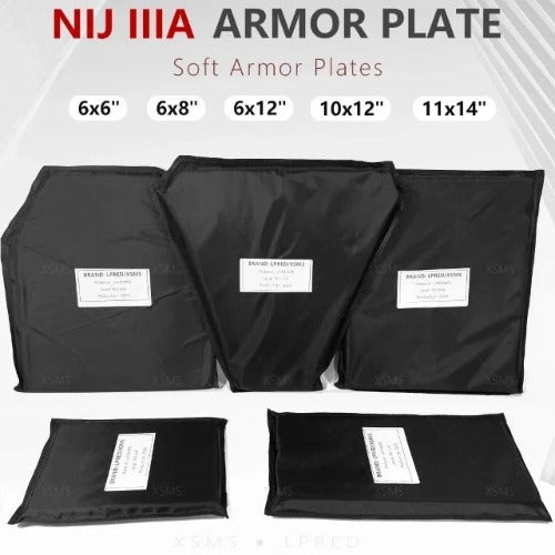 Tactical Haven™ NIJ IIIA Soft Bulletproof Plates