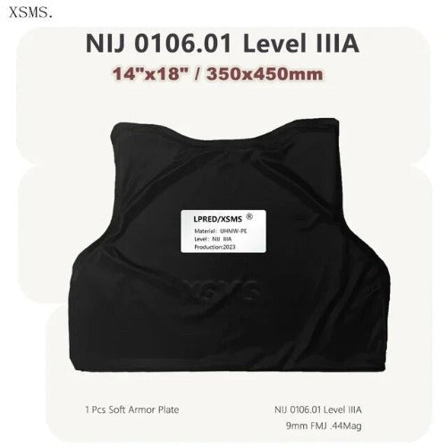 Tactical Haven™ NIJ IIIA Soft Bulletproof Plates